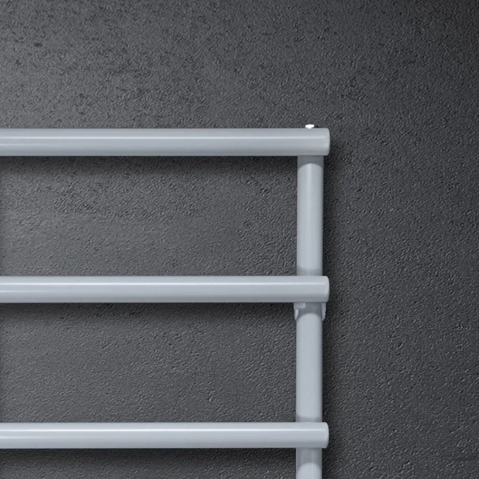 سخان مناشف كهربائي بعناصر دائرية، صنع في إيطاليا - فراولة Viadurini