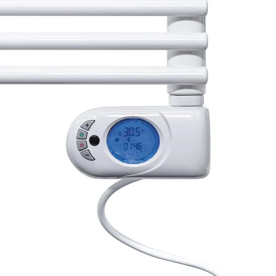 مدفأة مناشف كهربائية بعناصر تسخين أفقية، صنع في إيطاليا - أماريتي Viadurini