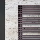 سخان مناشف كهربائي من الفولاذ الكربوني، صنع في إيطاليا - كرز حامض Viadurini