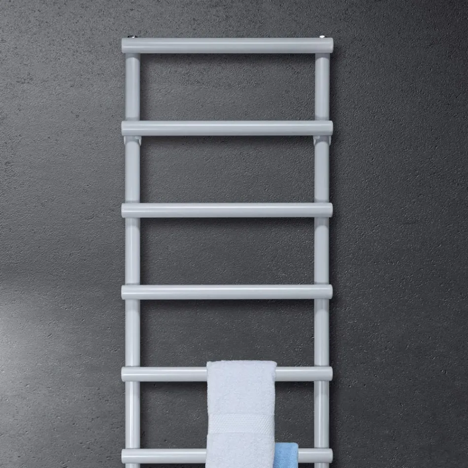 سخان مناشف هيدروليكي بعناصر دائرية، صنع في إيطاليا - فراولة Viadurini