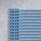 سخان مناشف من الفولاذ الكربوني مع نظام كهربائي - الفول السوداني Viadurini