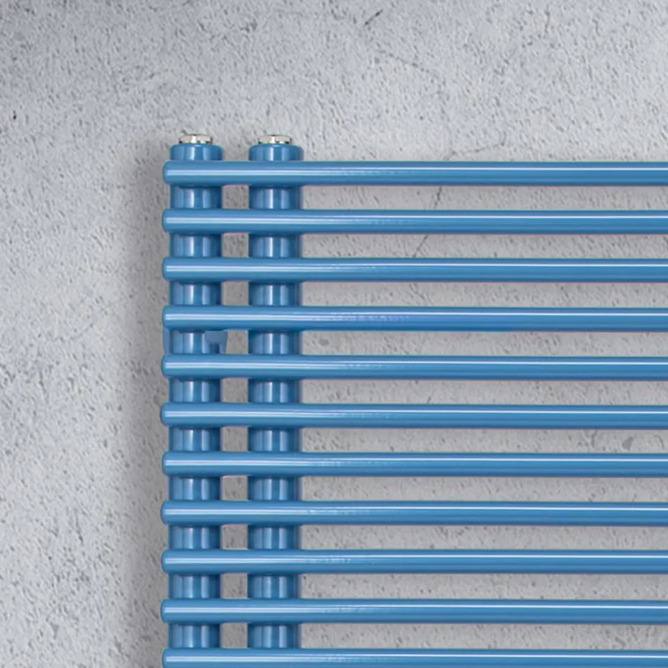 سخان مناشف من الفولاذ الكربوني مع نظام كهربائي - الفول السوداني Viadurini