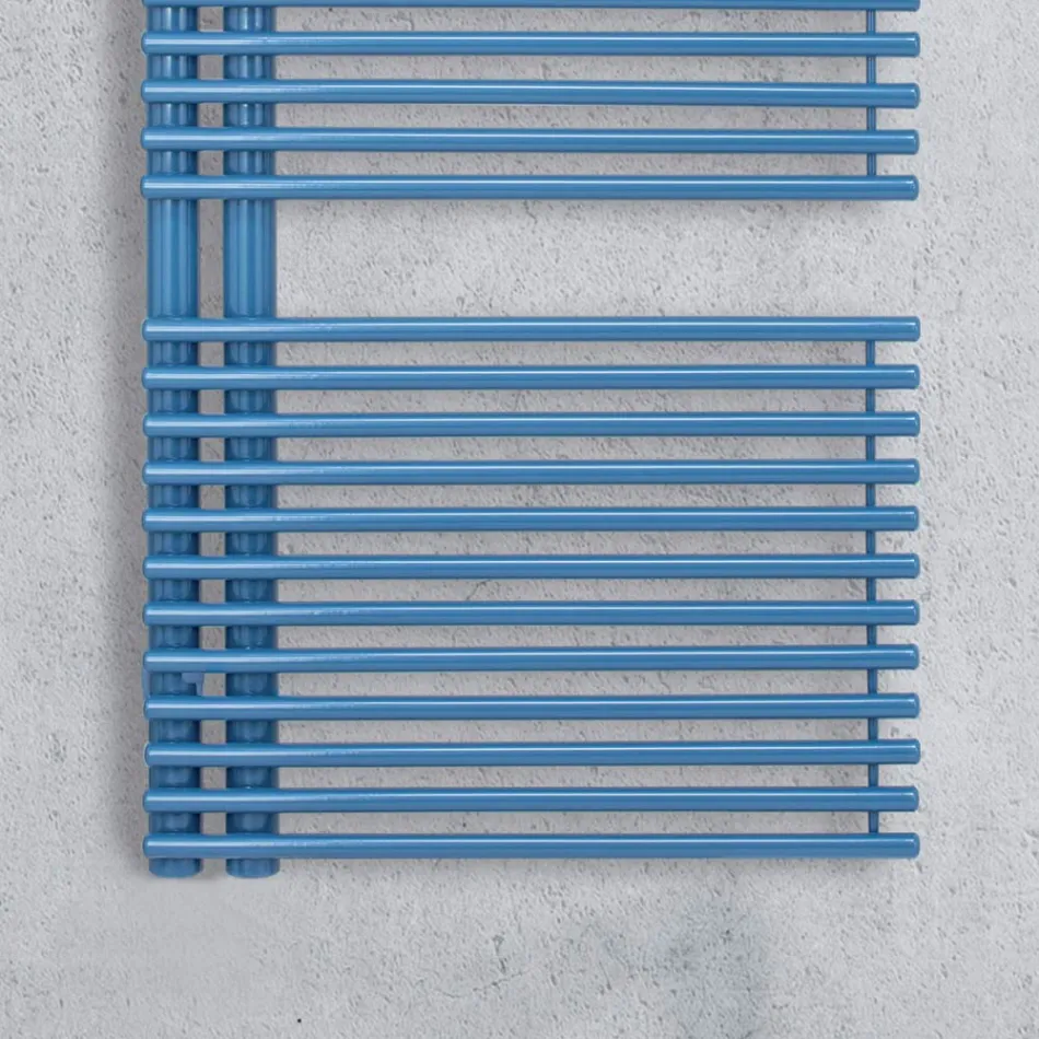 سخان مناشف من الفولاذ الكربوني مع نظام كهربائي - الفول السوداني Viadurini
