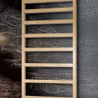 منشفة دافئة مختلطة بخطوط بسيطة من الفولاذ، صنع في إيطاليا - فستق Viadurini