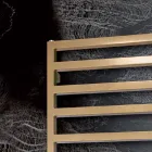 منشفة دافئة مختلطة بخطوط بسيطة من الفولاذ، صنع في إيطاليا - فستق Viadurini