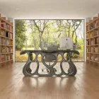 مكتب بتصميم عصري تم إنتاجه في إيطاليا، ميرتو Viadurini