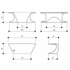 مكتب حديث تم إنتاجه في إيطاليا، سيرامي Viadurini