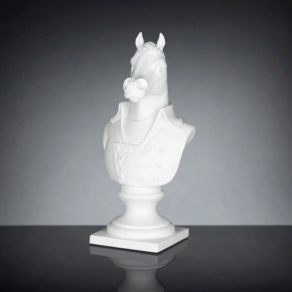 منحوتة بوريس المصنوعة يدويًا من السيراميك Viadurini