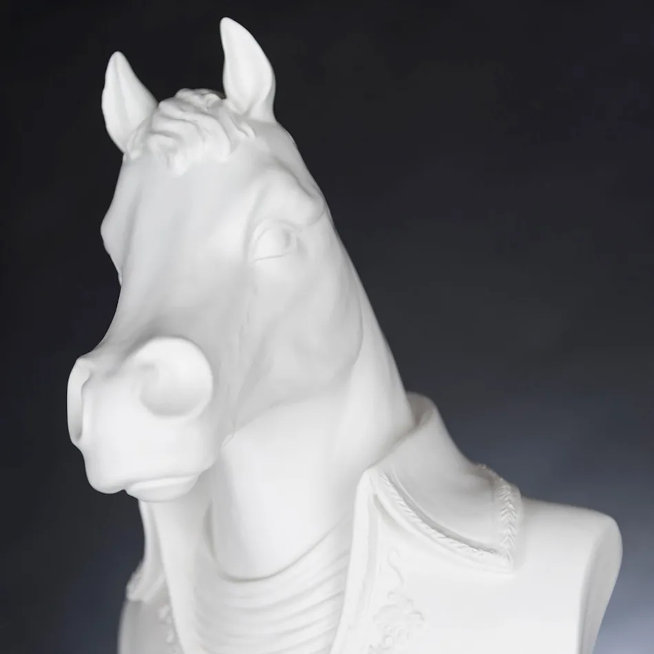 منحوتة بوريس المصنوعة يدويًا من السيراميك Viadurini