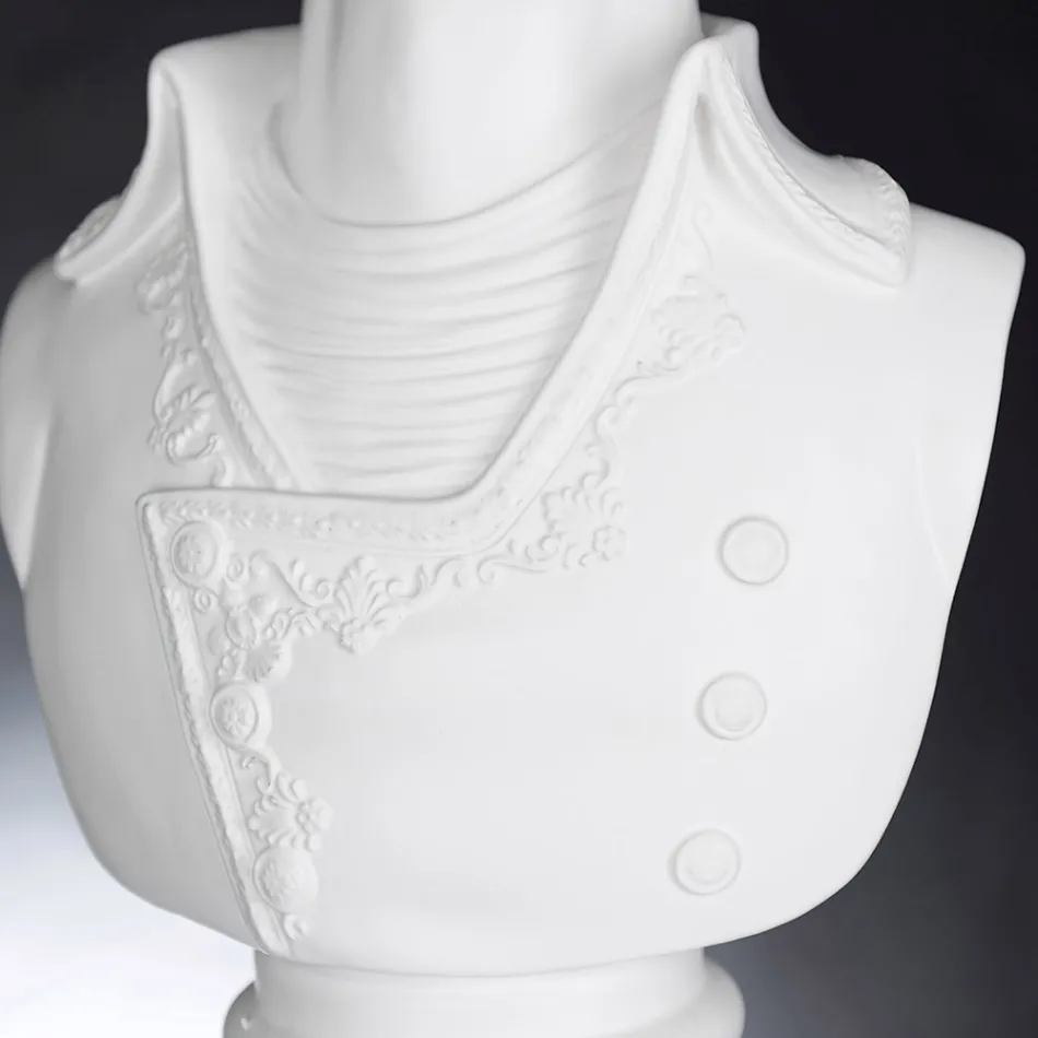 منحوتة بوريس المصنوعة يدويًا من السيراميك Viadurini