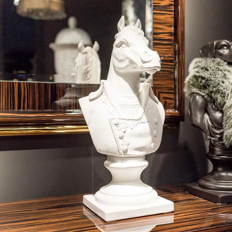 منحوتة بوريس المصنوعة يدويًا من السيراميك Viadurini