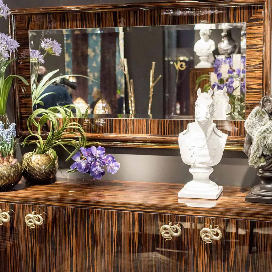 منحوتة بوريس المصنوعة يدويًا من السيراميك Viadurini