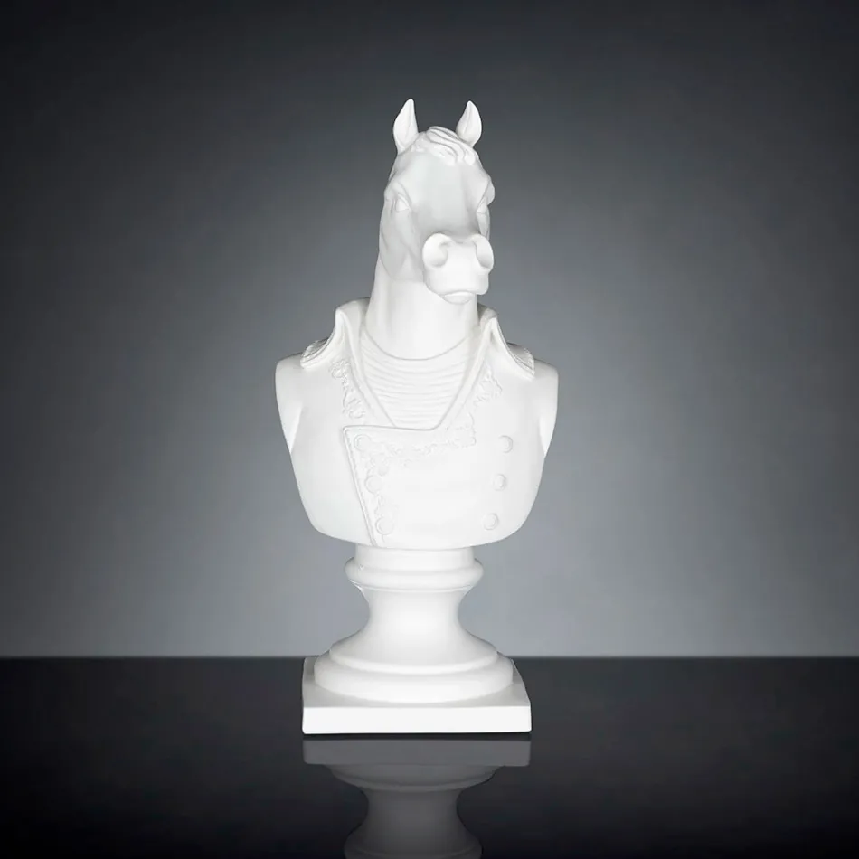 منحوتة بوريس المصنوعة يدويًا من السيراميك Viadurini