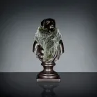 منحوتة سيراميكية سوداء مصنوعة يدويًا بنسبة 100% في إيطاليا Fabas 2 Viadurini