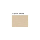 كرسي كلاسيكي من خشب الزان مع ظهر مزخرف وجلد صديق للبيئة - ميليسا Viadurini