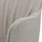 كرسي بمساند للذراعين ومقعد مبطن وأرجل فولاذية، صنع في إيطاليا - أسكولي Viadurini