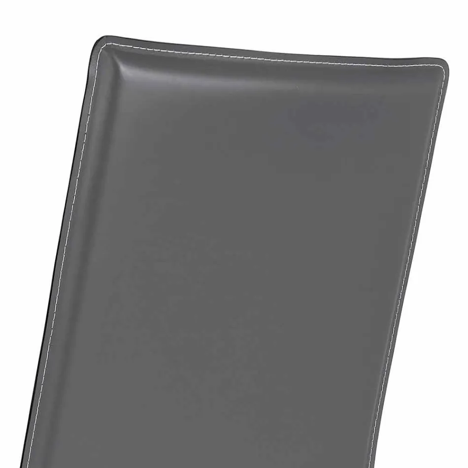 كرسي بيكا بتصميم عصري ذو ظهر مرتفع، صنع في إيطاليا Viadurini