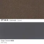 كرسي مطبخ بمساند ذراعين من القماش والخشب، صنع في إيطاليا - ماركيسي Viadurini