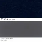 كرسي مطبخ بمساند ذراعين من القماش والخشب، صنع في إيطاليا - ماركيسي Viadurini