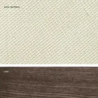 كرسي مطبخ بتصميم خشبي وقماش مصنوع في إيطاليا، إيجيزيا Viadurini