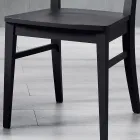 كرسي مطبخ من خشب الزان الصلب بتصميم إيطالي أنيق - روزيتا Viadurini