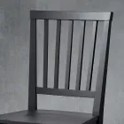 كرسي مطبخ من خشب الزان الصلب بتصميم إيطالي أنيق - روزيتا Viadurini