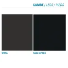 كرسي مطبخ مُنجّد بألياف دقيقة، صنع في إيطاليا، قطعتان - ريبيكا Viadurini