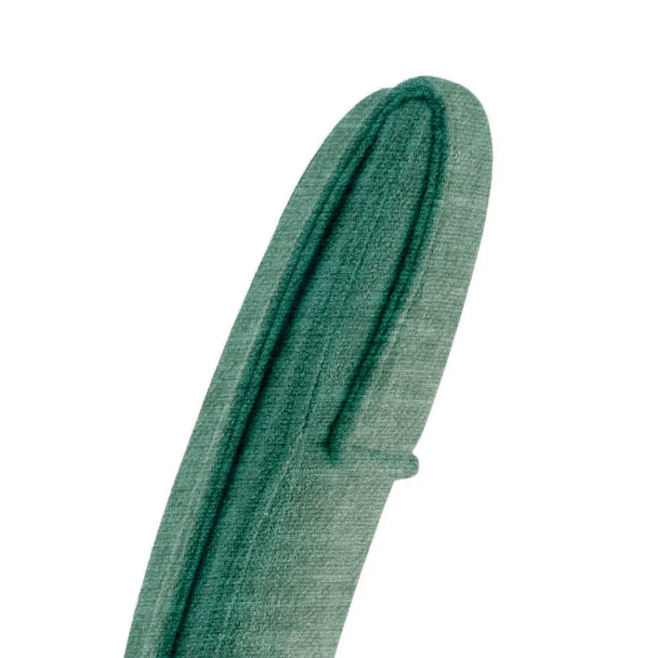 كرسي مطبخ مغطى بالقماش مصنوع في إيطاليا، 4 قطع - موناليزا Viadurini