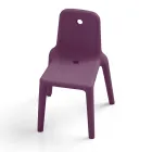 كرسي خارجي من البولي إيثيلين 15 لونًا صنع في إيطاليا قطعتين - روني Viadurini