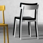 كرسي بيا مصنوع في إيطاليا من مادة البولي بروبيلين بتصميم خارجي/داخلي Viadurini