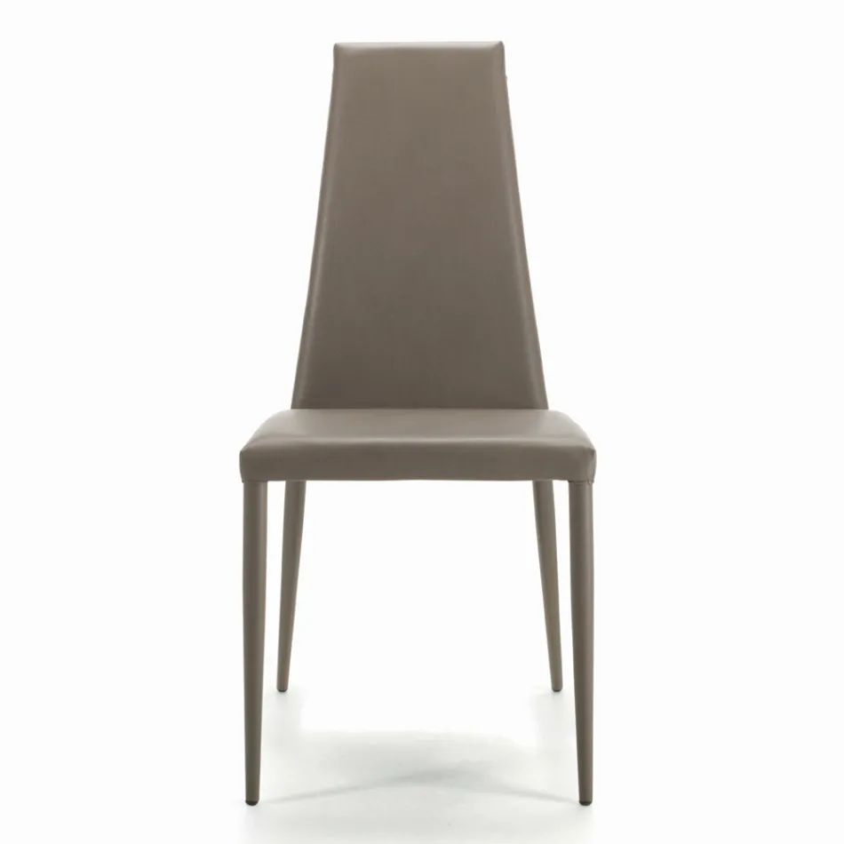 كرسي داخلي مبطن بالكامل ومنجد، صنع في إيطاليا - تريستي Viadurini