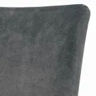 كرسي طعام مبطن ومنجد بالكامل، صنع في إيطاليا - نابولي Viadurini