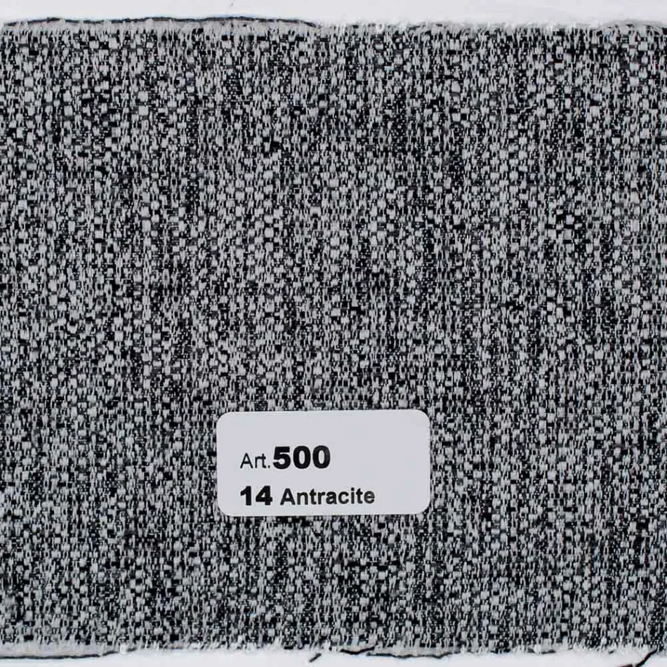 كرسي طعام مُنجّد بالكامل من القماش، صُنع في إيطاليا - روزلين Viadurini