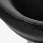 كرسي طعام بمقعد ومسند ظهر مخملي صنع في إيطاليا - ليفورنو Viadurini