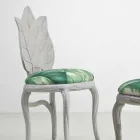 كرسي طعام مبطن بتصميم عصري، صنع في إيطاليا، دانيال Viadurini