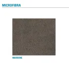 كرسي طعام معدني مغطى بألياف دقيقة، صنع في إيطاليا - سوزان Viadurini