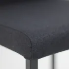 كرسي طعام من القماش بمسند ظهر مرتفع صنع في إيطاليا - أوريتا Viadurini