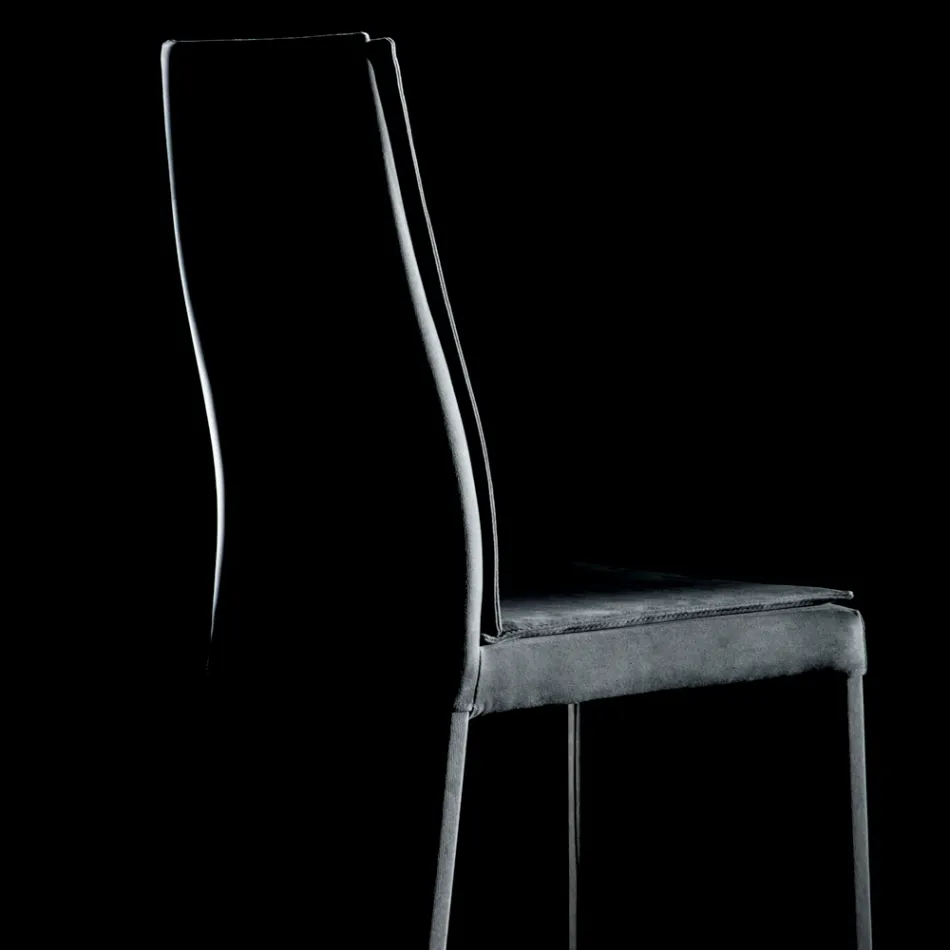 كرسي غرفة معيشة مُنجّد بالكامل، صنع في إيطاليا - أوستا Viadurini