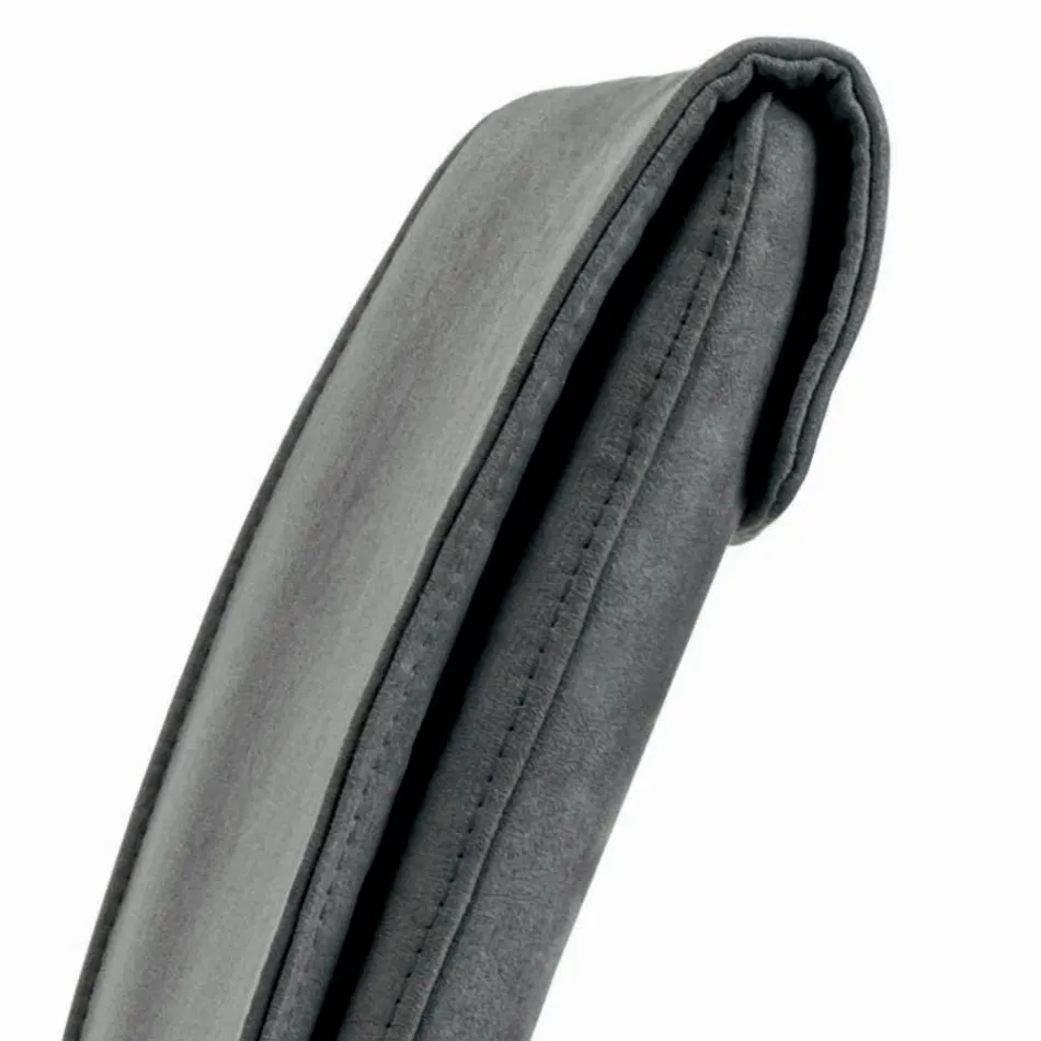 كرسي غرفة المعيشة بأرجل فولاذية ومقعد من القماش - أمالفي Viadurini