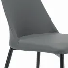 كرسي غرفة المعيشة بأرجل من الفولاذ أو الخشب، صنع في إيطاليا - فلورنسا Viadurini