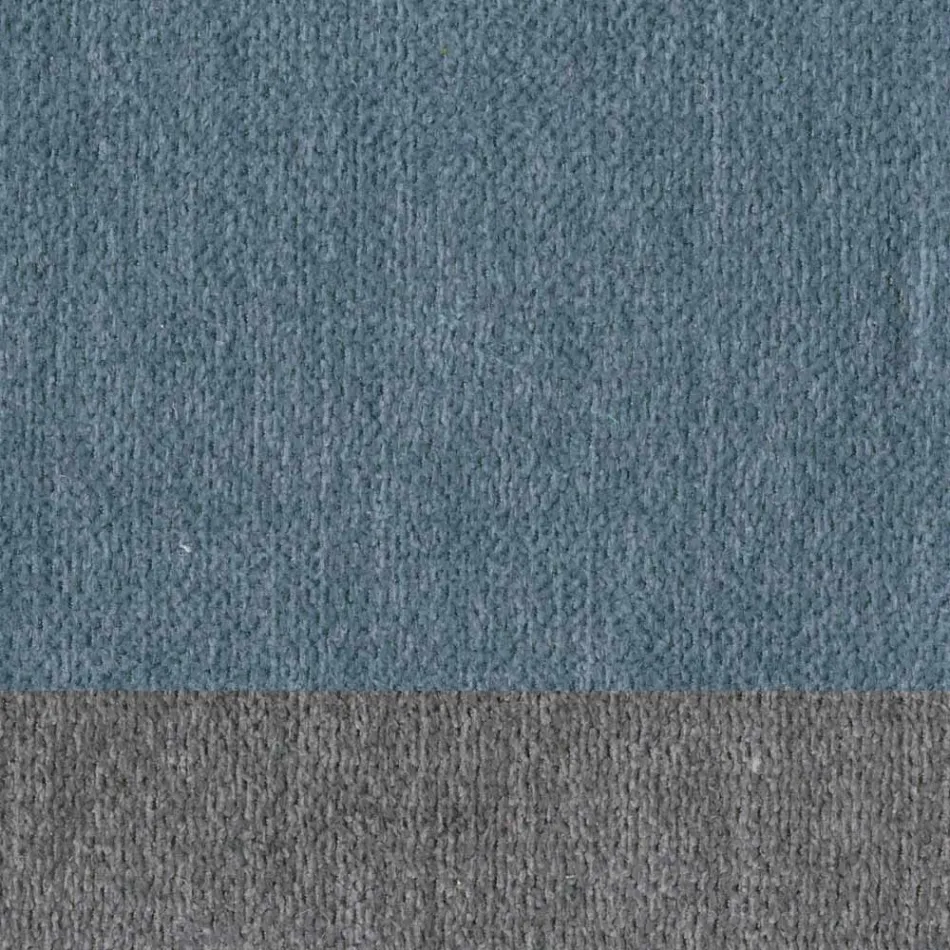 كرسي غرفة معيشة بتصميم عصري أنيق مصنوع من القماش مع حافة - سكارات Viadurini