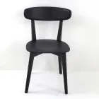 كرسي غرفة المعيشة من خشب الدردار صنع في إيطاليا - إيرين Viadurini