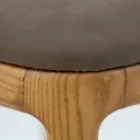 كرسي غرفة المعيشة من خشب الدردار الملون، صنع في إيطاليا - ليان Viadurini