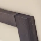 كرسي غرفة المعيشة من الجلد بلون الجليد، صنع في إيطاليا - بيتسي Viadurini