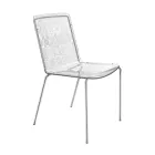 كرسي غرفة المعيشة من البليكسيجلاس والحديد، صنع في إيطاليا، قطعتين - بومبا Viadurini