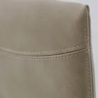 كرسي غرفة معيشة من الجلد الصناعي بأرجل مطلية بالورنيش، صنع في إيطاليا - روزلين Viadurini