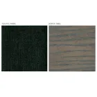 كرسي غرفة المعيشة مصنوع من القماش وخشب الزان الصلب، صنع في إيطاليا - رين Viadurini