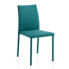 كرسي غرفة المعيشة مُنجّد بالكامل بقماش إيطالي الصنع - روزيتا Viadurini