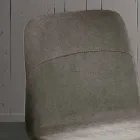 كرسي معيشة عصري من القماش والمعدن صنع في إيطاليا، مصر Viadurini