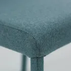 كرسي غرفة المعيشة مغطى بقماش مصنوع في إيطاليا - روزلين Viadurini